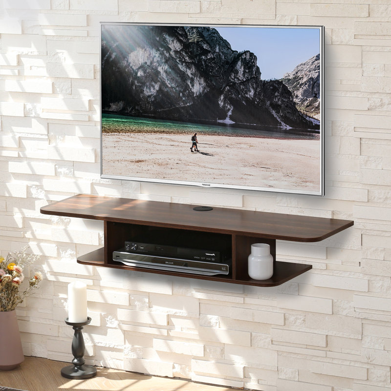 Latitude Run® Cedernier Floating TV Stand for TVs up to 55" Wayfair